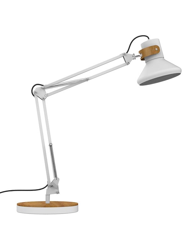 Baya Bamboo Led Lampe, Hvid Bambus Black Friday Unilux Udsalg
