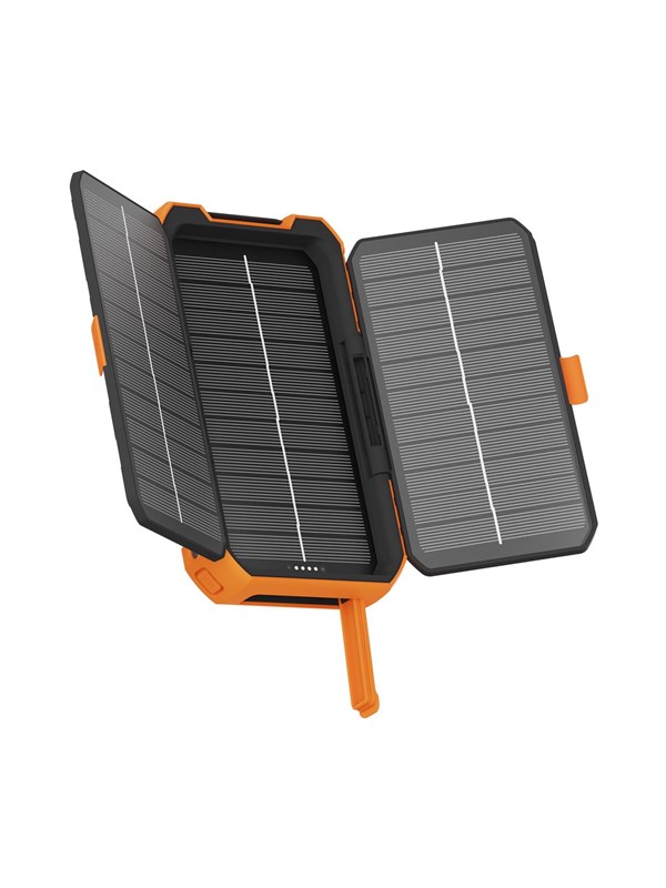 Solar Powerbank 5.1w 10.000mah Ip65 Pd 20w Powerbank   Sort   10000 Mah Black Friday Xtorm Udsalg