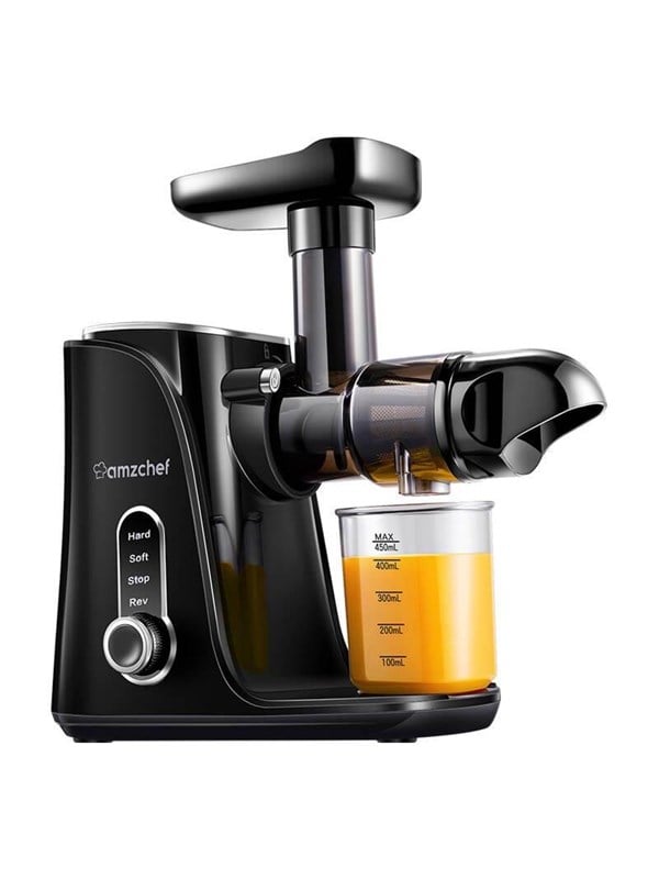 Gm3001 Bk Slow Speed Juicer (black) Black Friday Amzchef Udsalg
