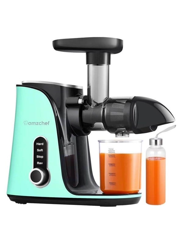 Gm3001 Gn Slow Speed Juicer (green) Black Friday Amzchef Udsalg