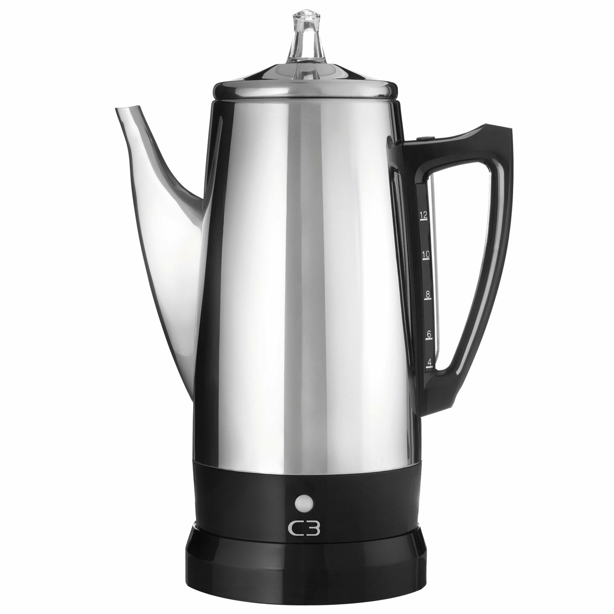 Original Perkolator 12 Kopper, Rustfrit Stål Black Friday C3 Udsalg