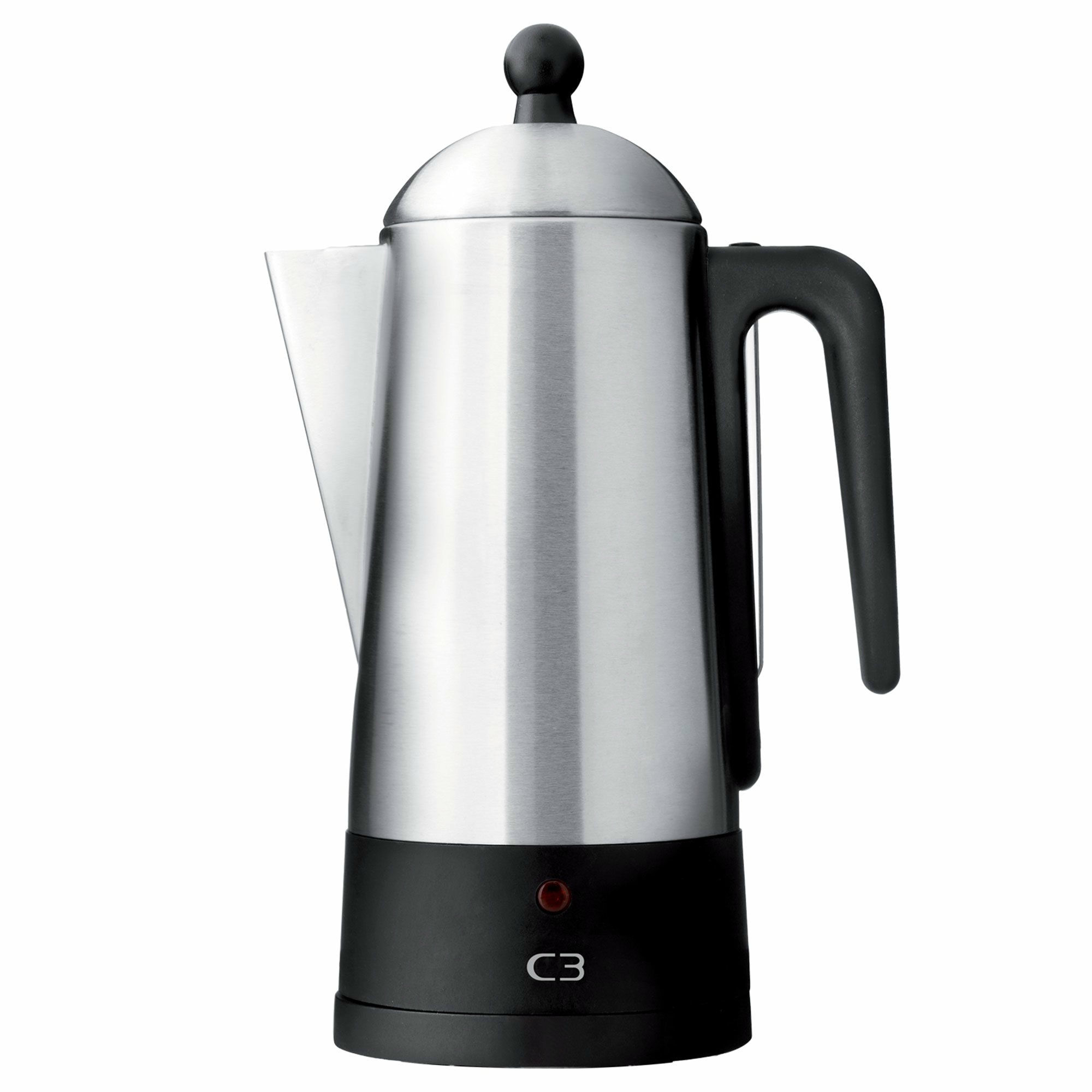 Design Perkolator 10 Kopper, Rustfrit Stål Black Friday C3 Udsalg