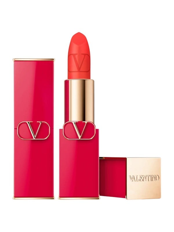 , Rosso, Matte, Cream Lipstick, 403a, Refillable, 3.5 G Black Friday Valentino Udsalg