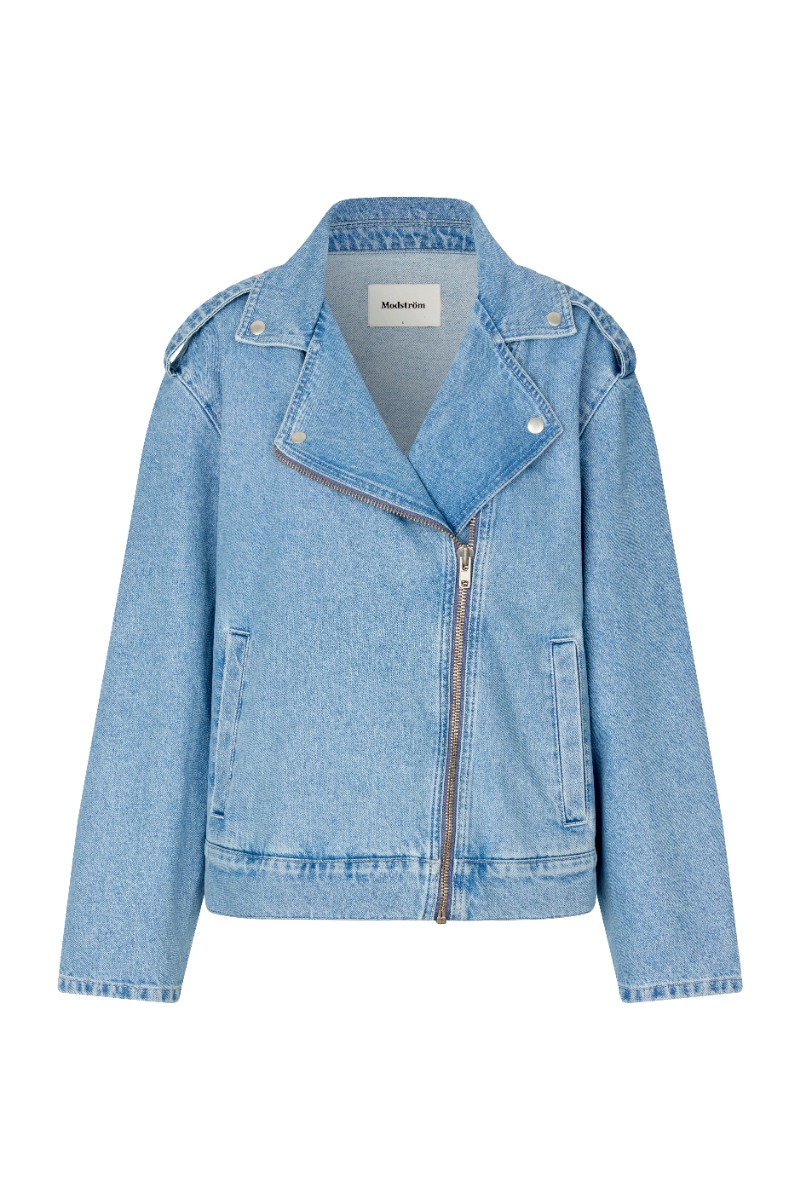 Jakke   Iben Jacket   80s Blue Wash Black Friday Modström Udsalg