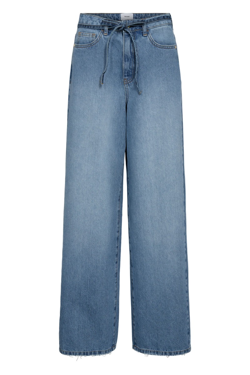 Jeans   Nubrooklyn Jeans Light Blue   Light Blue Denim Black Friday Nümph Udsalg